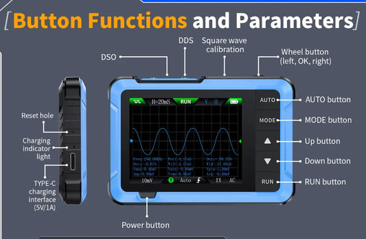 Osciloscopio FNIRSI ds0510