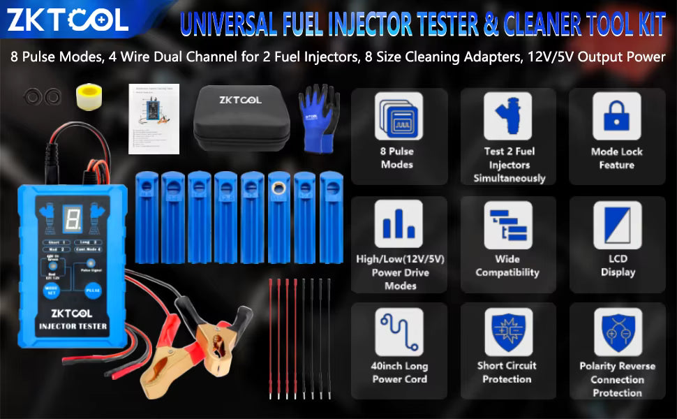 Kit Profesional de Limpieza de Inyectores ZKTCOL