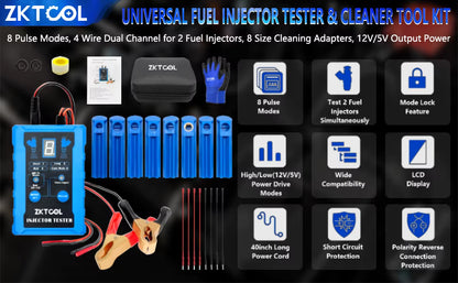 Kit Profesional de Limpieza de Inyectores ZKTCOL