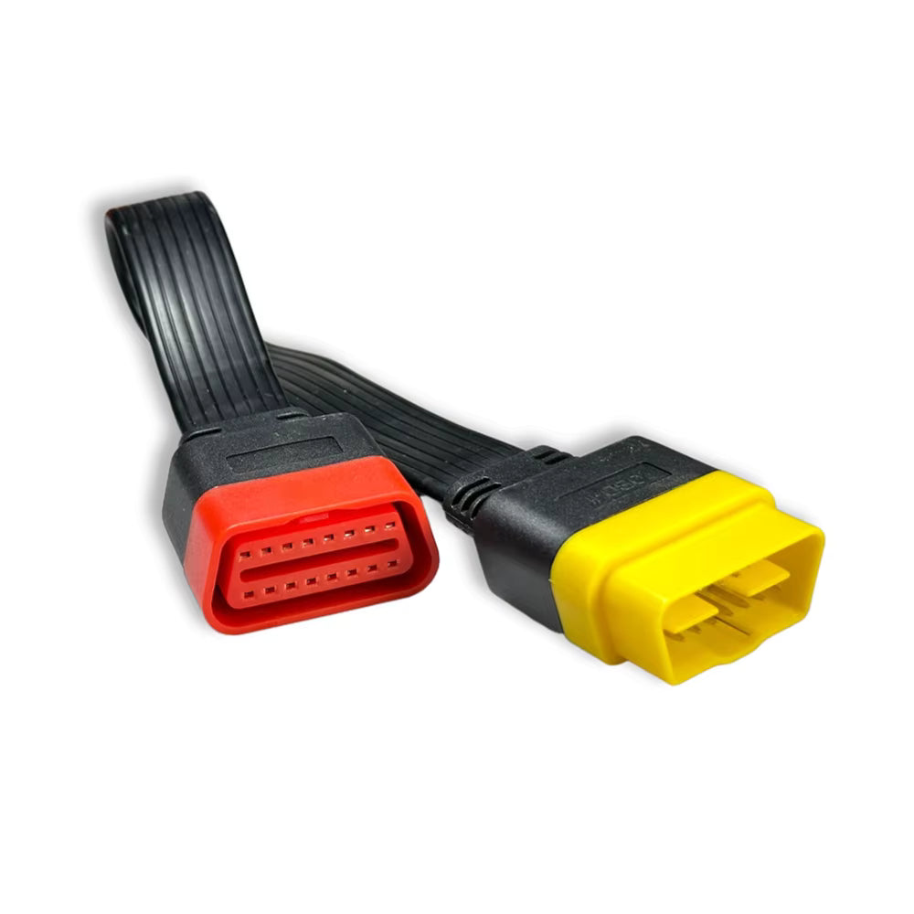 Cable de extensión OBDII de 16 pines macho a hembra de 36 cm